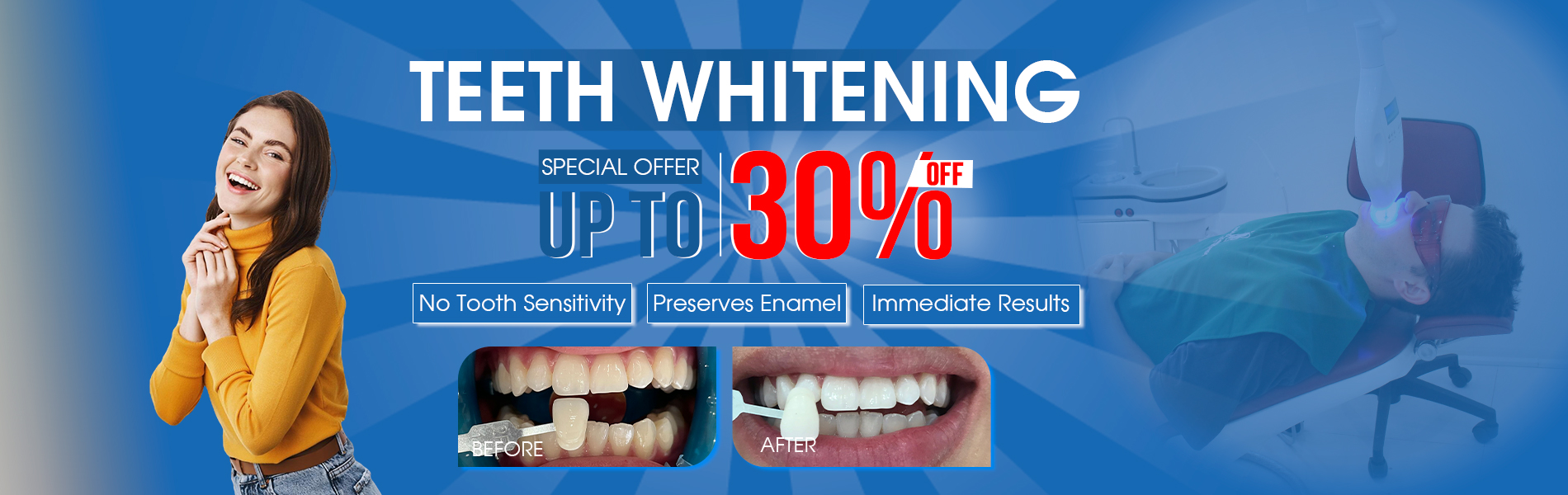 teeth whitening